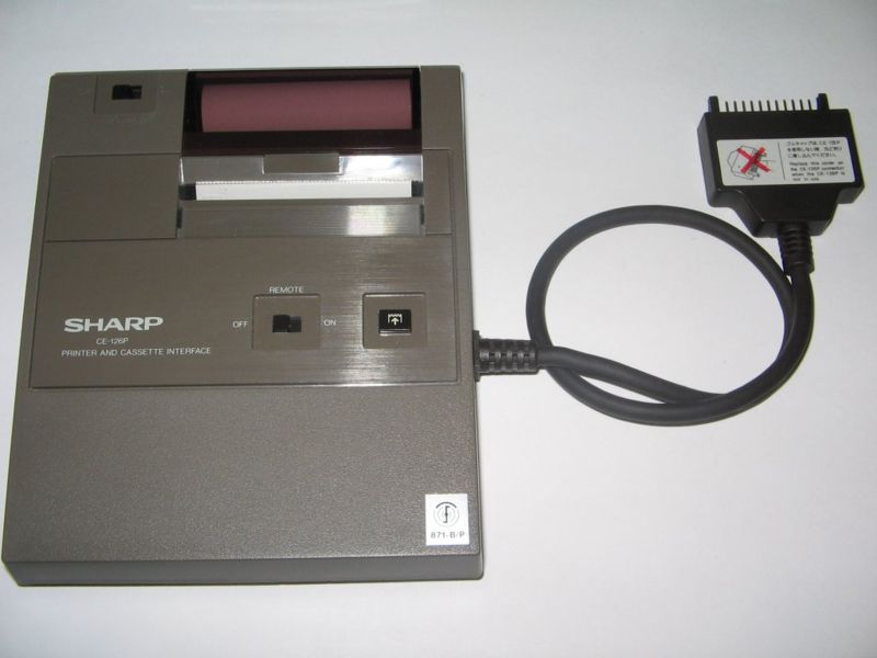 Imprimanta termica : Sharp CE-126P