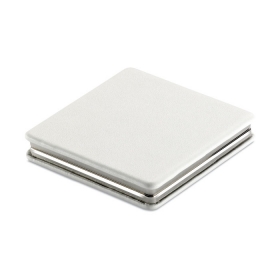 Oglinda patrata dublu magnetica cu invelis PU.;MO7520-06