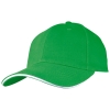 Sapca baseball \"SANDWICH\" verde; cod produs : 5046609