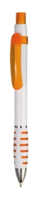 Pix ballpoint din plastic, cerneala albastra, portocaliu;11850.22
