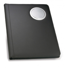 Mapa de conferinta cu calculator, neagra;14043.30