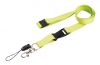 Lanyard verde cu catarama de siguranta; cod produs : 61138.29