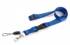 Lanyard albastru, Navy cu catarama de siguranta; cod produs : 61138.52