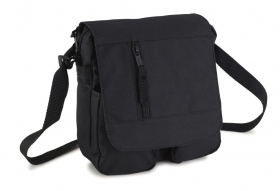 Geanta de umar cu multiple buzunare, neagra;79065.30