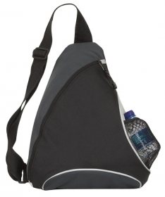 Rucsac in forma de triunghi slingpack, gri;74135.31
