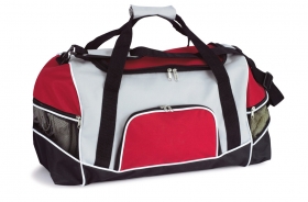 Geanta de sport Norwood cu 3 buzunare, rosie;74110.20