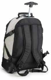 Rucsac in 3 culori pe rotile, negru;72014.53