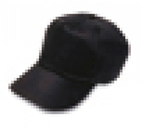 Sapca de bumbac cu 5 paneluri, neagra;38030.30