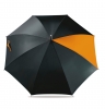 Umbrela Norwood Spotlight de 23 inchi, neagra / portocalie; cod produs : 96059.22