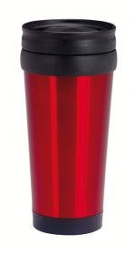 Pahar mare de inox Norwood, rosu;91054.20