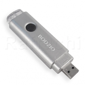 Lampa laptop USB, argintie;KC6497-14