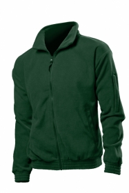 Jacheta fleece Stedman barbat, verde Bottle | ST5000_BG