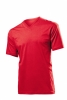 Tricou Stedman clasic v-neck barbat, rosu aprins; cod produs : ST2300_SR