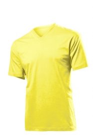 Tricou Stedman clasic v-neck barbat, galben;ST2300_YL