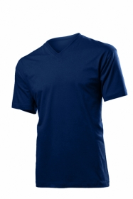 Tricou Stedman Classic v-neck barbat, alb | ST2300_WH