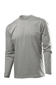 Tricou cu maneca lunga Stedman clasic barbat, alb | ST2500_WH