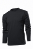 Tricou cu maneca lunga Stedman Comfort barbat, negru opal; cod produs : ST2130_BO