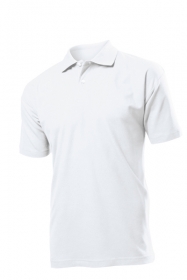 Tricou Stedman polo barbat, alb;ST3000_WH