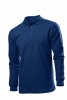 Tricou cu maneca lunga Stedman polo, albastru Navy; cod produs : ST3400_NV