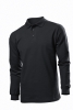 Tricou cu maneca lunga Stedman polo, negru opal; cod produs : ST3400_BO