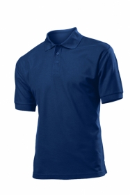 Tricou Stedman polo 65/35, alb | ST3300_WH