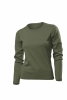 Tricou cu maneca lunga Stedman Comfort dama, khaki; cod produs : ST2140_KH