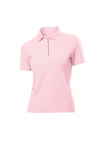 Tricou Stedman polo dama, roz deschis;ST3100_LP