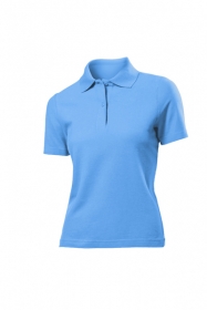 Tricou Stedman polo dama, alb | ST3100_WH