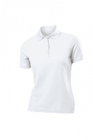 Tricou Stedman polo 65/35 dama, alb | ST3500_WH