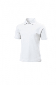 Tricou Stedman polo copii, alb | ST3200_WH