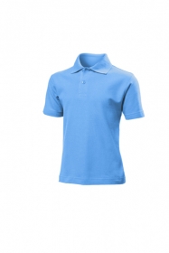 Tricou Stedman polo copii, alb | ST3200_WH