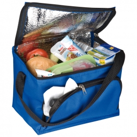 210D polyester cooler bag with front compartment | 6832104