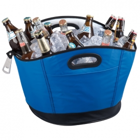 Big round cooler bag with bottle opener | 6860604