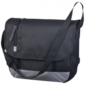 Black college bag with laptop compartment | 6868403