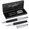 Ferraghini writing set with a ballpen and a rollerball pen; cod produs : F19303