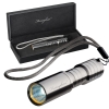 Stainless steel Ferraghini torch in a black case; cod produs : F21107