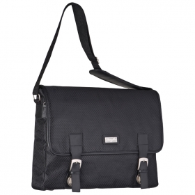 Ferraghini laptop bag with a flap | F21303