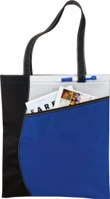Pattern curve non-woven tote;75074.50