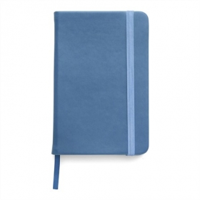 Notebook A6, 100 de pagini, albastru deschis;2889-18