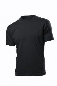 Tricou Hanes T-EasyTM, negru;HA4550_BK