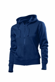 Jacheta Hanes Spicy Hooded Sweat, Navy | HA6510_NY