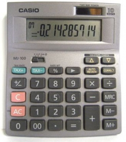 Calculator Casio;MJ-100