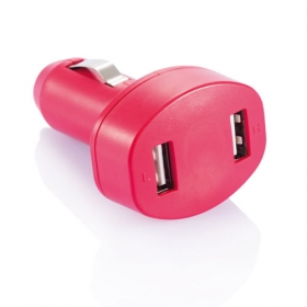 Incarcator dublu USB de masina;P302.064