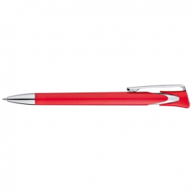 Ball pen with large chromed clip;1163105