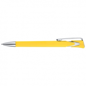 Ball pen with large chromed clip;1163108