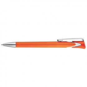 Ball pen with large chromed clip | 1163110