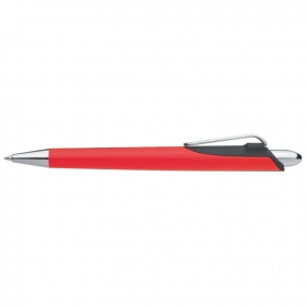 Ball pen made of plastic with metal clip;1888305