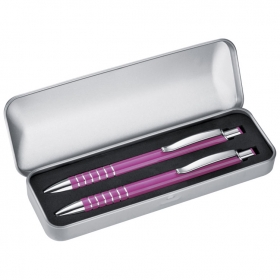 2pc writing set in metal box | 1895212