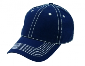 Contrast stitch accent cap | 38099.52