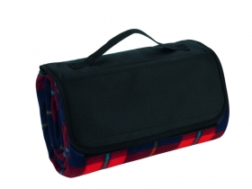 Plaid picnic blanket tote;43043.20